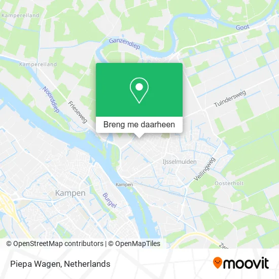 Piepa Wagen kaart