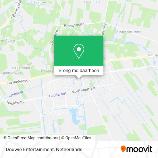 Douwie Entertainment kaart