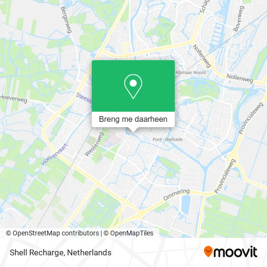 Shell Recharge kaart