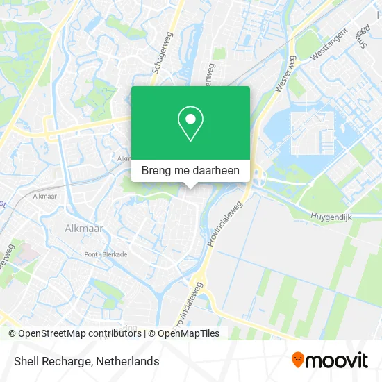 Shell Recharge kaart