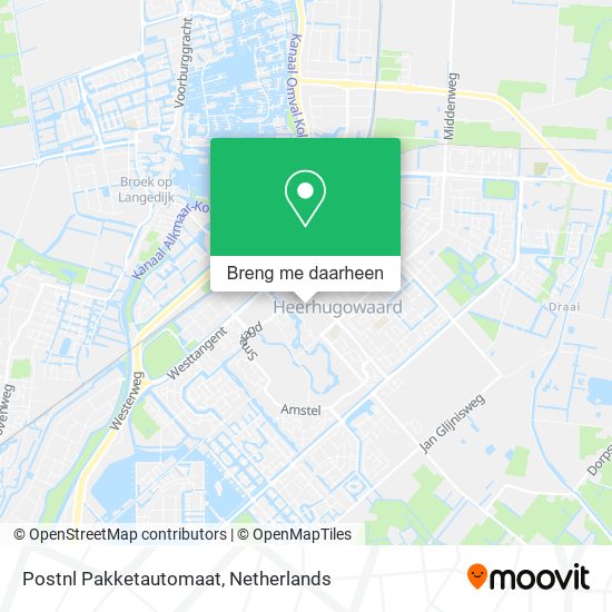 Postnl Pakketautomaat kaart