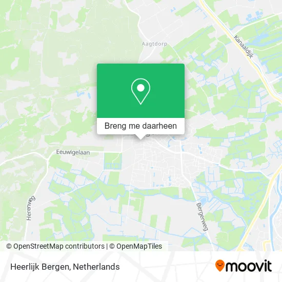 Heerlijk Bergen kaart
