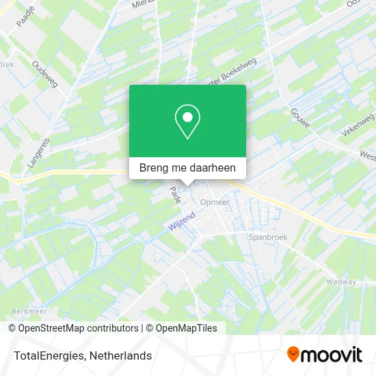 TotalEnergies kaart