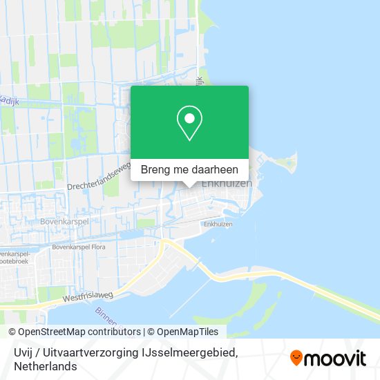 Uvij / Uitvaartverzorging IJsselmeergebied kaart