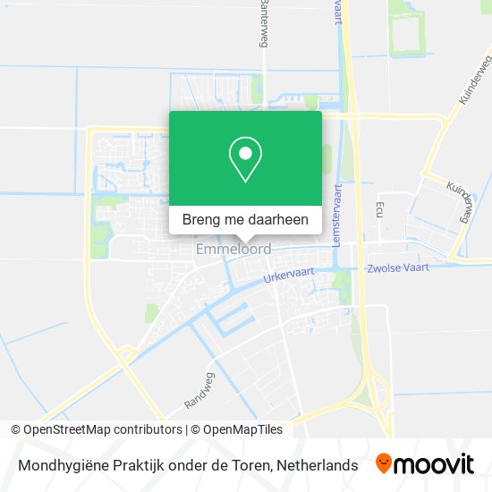 Mondhygiëne Praktijk onder de Toren kaart