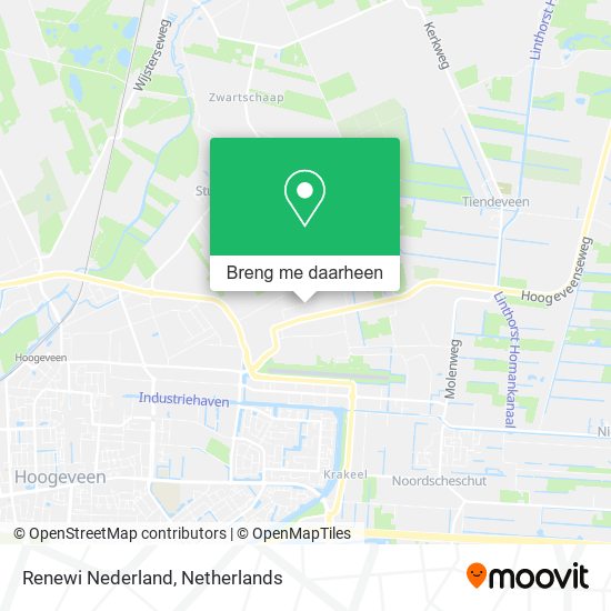 Renewi Nederland kaart