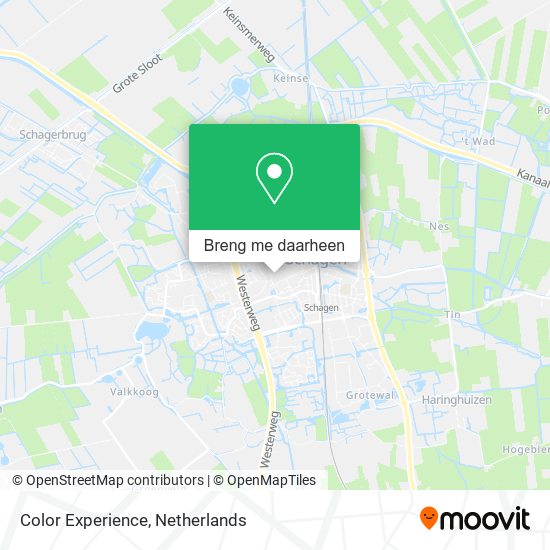 Color Experience kaart