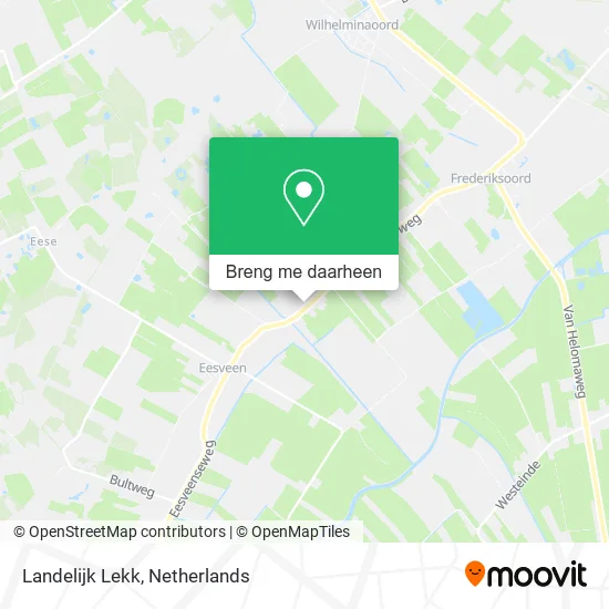 Landelijk Lekk kaart