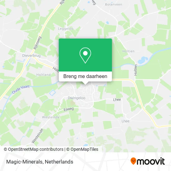 Magic-Minerals kaart