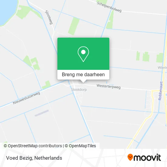 Voed Bezig kaart