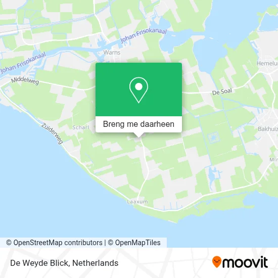 De Weyde Blick kaart