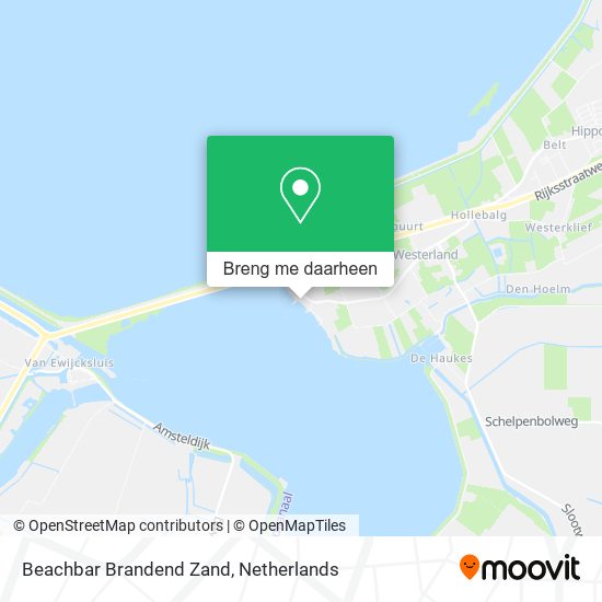 Beachbar Brandend Zand kaart