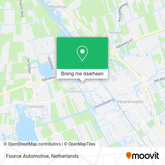 Fource Automotive kaart