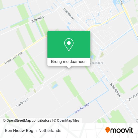 Een Nieuw Begin kaart