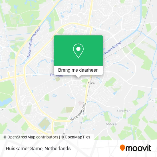 Huiskamer Same kaart