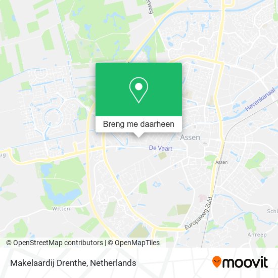 Makelaardij Drenthe kaart