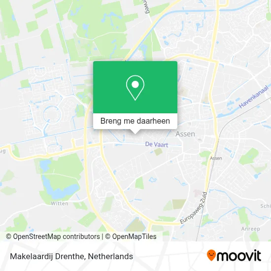 Makelaardij Drenthe kaart