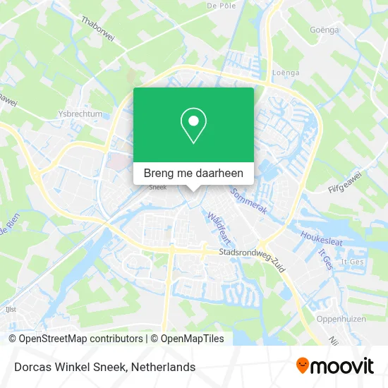 Dorcas Winkel Sneek kaart