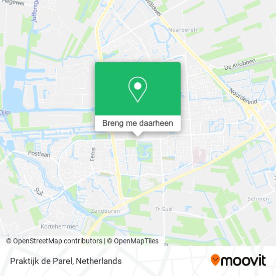 Praktijk de Parel kaart