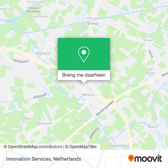 Innovation Services kaart