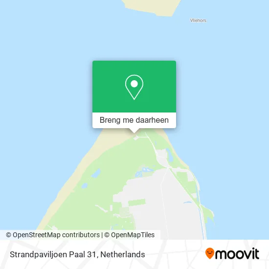 Strandpaviljoen Paal 31 kaart