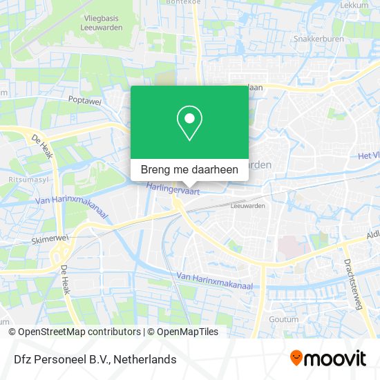 Dfz Personeel B.V. kaart