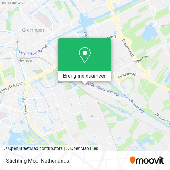 Stichting Moc kaart