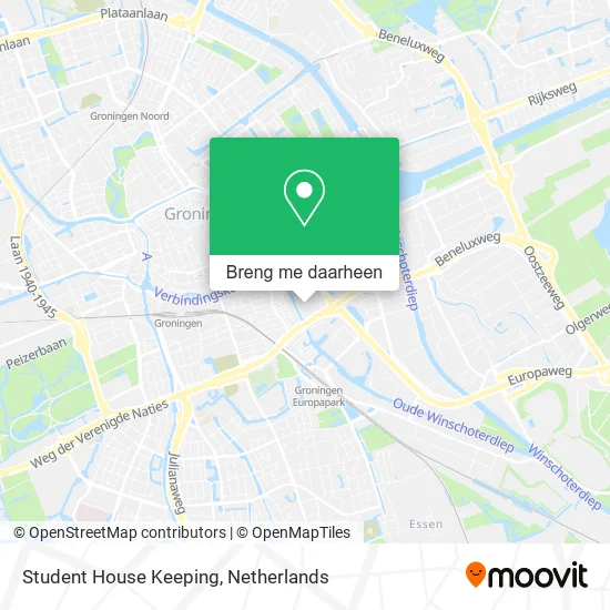 Student House Keeping kaart