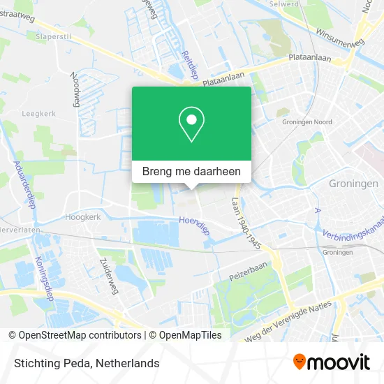 Stichting Peda kaart