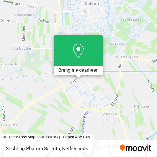 Stichting Pharma Selecta kaart