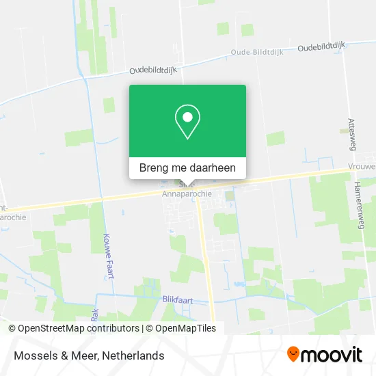 Mossels & Meer kaart