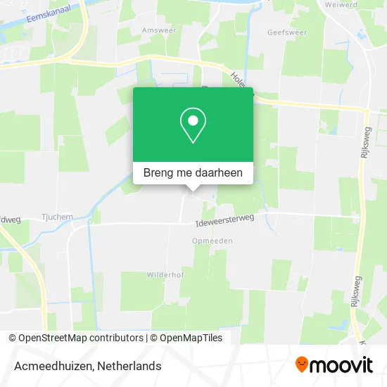 Acmeedhuizen kaart