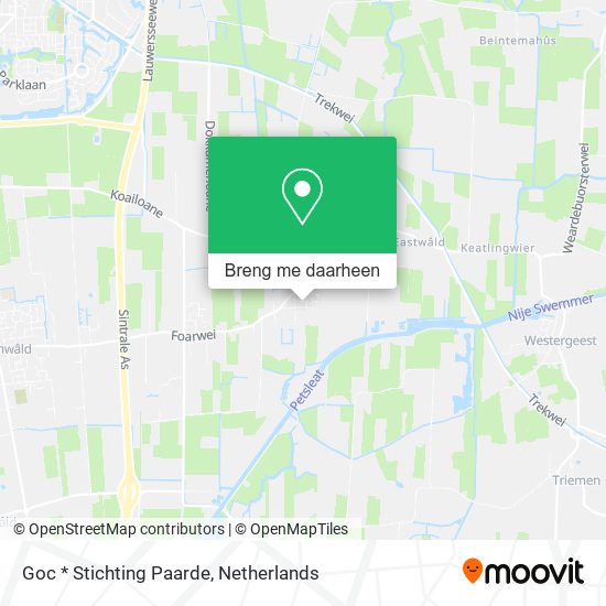 Goc * Stichting Paarde kaart