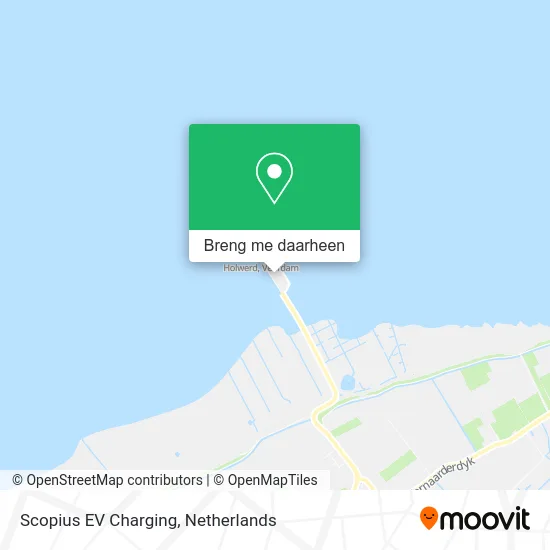 Scopius EV Charging kaart