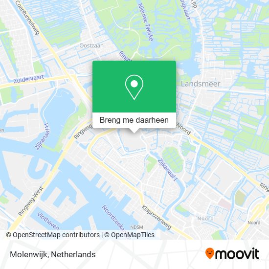Molenwijk kaart