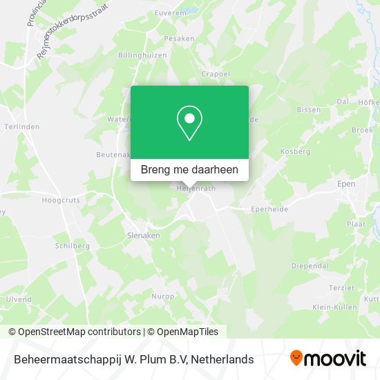 Beheermaatschappij W. Plum B.V kaart