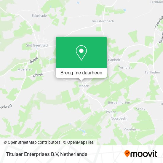Titulaer Enterprises B.V kaart