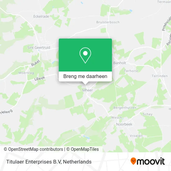 Titulaer Enterprises B.V kaart