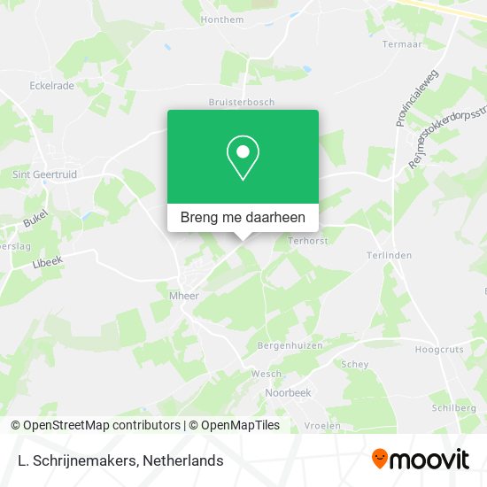 L. Schrijnemakers kaart