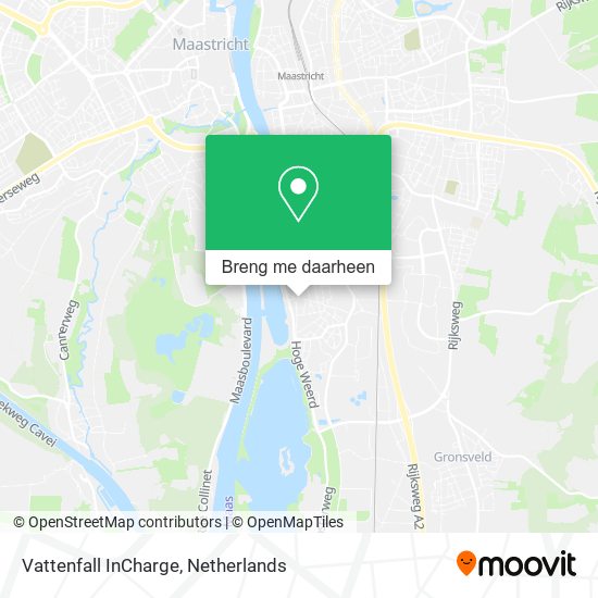 Vattenfall InCharge kaart