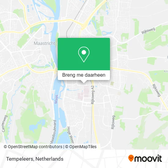 Tempeleers kaart