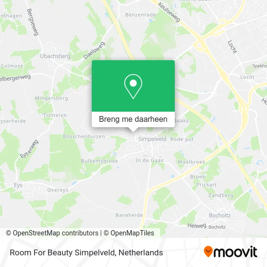 Room For Beauty Simpelveld kaart
