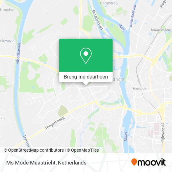 Ms Mode Maastricht kaart