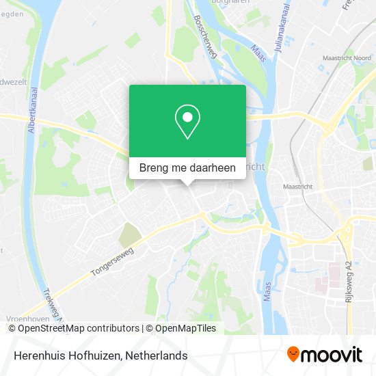Herenhuis Hofhuizen kaart