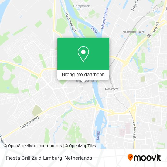 Fiësta Grill Zuid-Limburg kaart