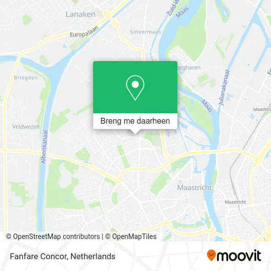 Fanfare Concor kaart