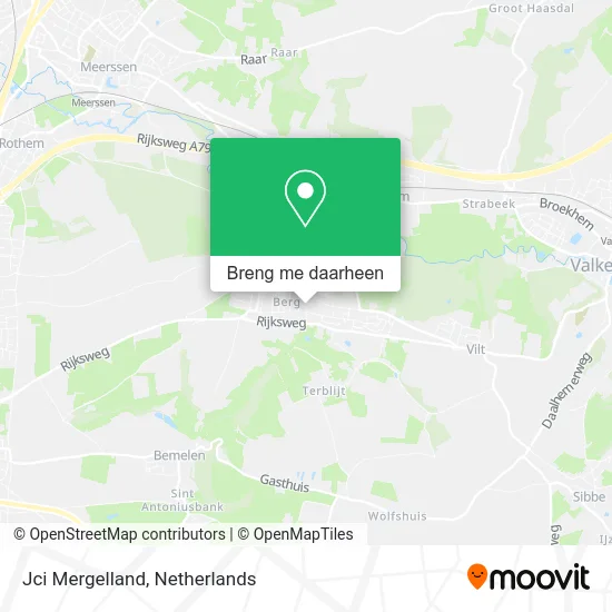 Jci Mergelland kaart