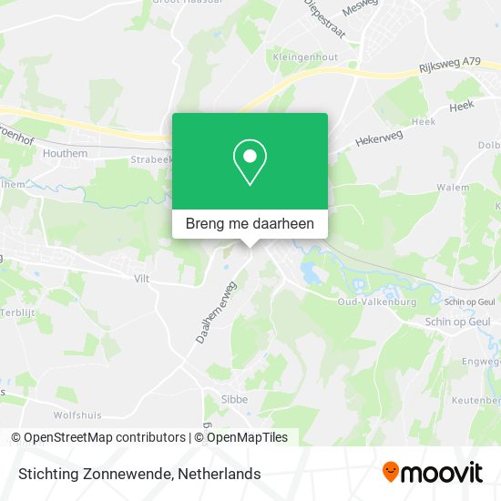 Stichting Zonnewende kaart