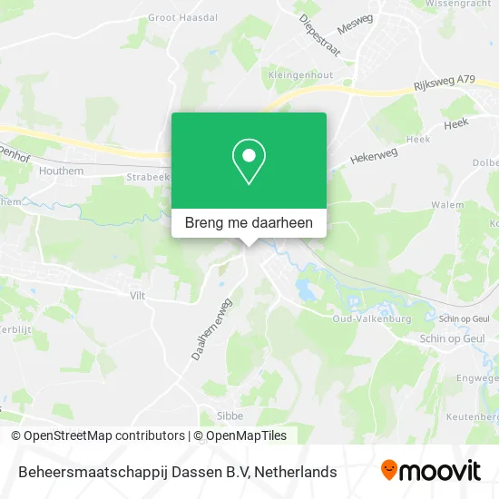 Beheersmaatschappij Dassen B.V kaart