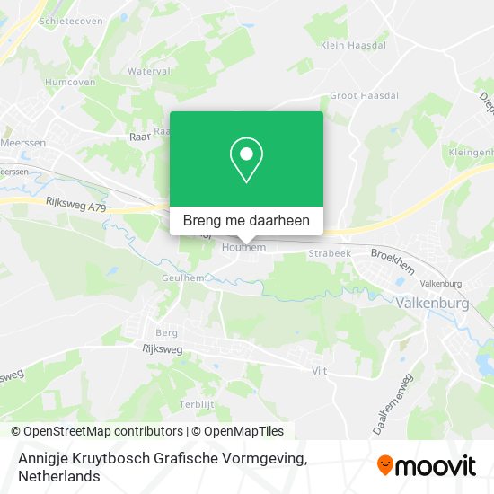 Annigje Kruytbosch Grafische Vormgeving kaart